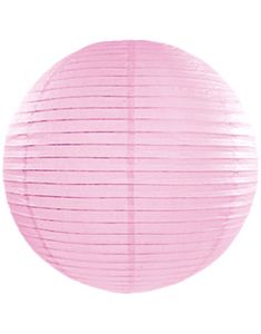 Lys Rosa Papirlanterne / Papirlykt 20 cm