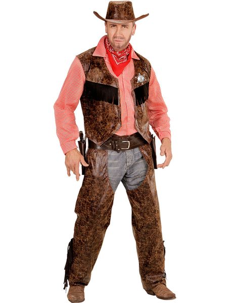 Cowboykostyme til Mann med Hatt