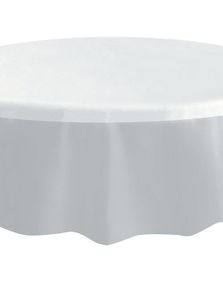 Gjennomsiktig Rund Plastduk 213 cm