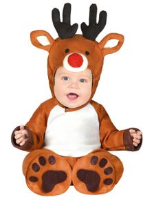 Søtt Rudolf Kostyme til Baby