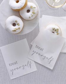 20 stk "Treat Yourself" Godteposer i Papir - Modern Luxe