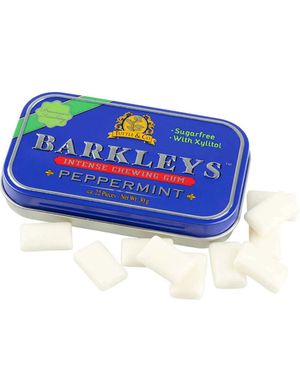 Barkleys Sugarfree Peppermint Intense Chewing Gum - Tyggegummi med Peppermint