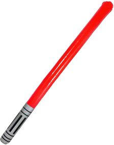 Rød Oppblåsbar Lightsaber 90 cm