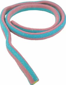 6 kg Vidal Giant Fizzy Raspberry Cable / LANGE Bringebærstenger ca 80 stk på 67,5 cm
