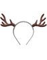 Hårbøyle m/Brune Reinsdyr Horn