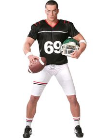 Quarterback Fotballspiller Herrekostyme