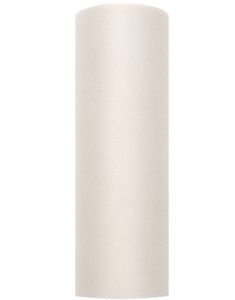 KREMFARGET Tyll på Rull 15 cm x 9 meter