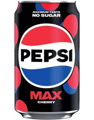 Pepsi Max Cherry - Sukkerfri Brus 330 ml (USA)