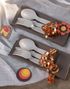 10 stk Dekorasjoner i Treverk 70 Tallet - 70s Party