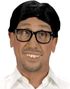 Wayfarer Briller m/Klart Glass - Svart