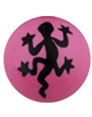 Salamander - Rosa/Sort Akrylkule