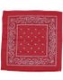 Rød Paisley Bandana/Skjerf