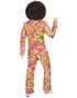 60's Blomstrete Hippie Kostymedress til Herre