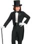Svart Tailcoat Kostymejakke til Barn