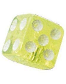 Lucky Strike Green - 3 mm Akrylkule til 1,2 mm stang