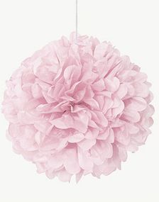 Lys Rosa Puff Pom Pom 40 cm