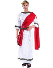 Romersk Keiser Kostyme 4 Deler - Onesize