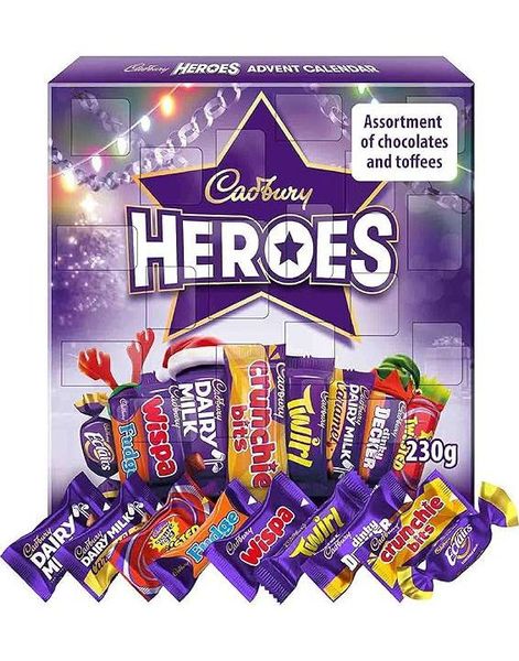 Cadbury Heroes Adventskalender 230 g