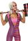 Comic Vixen - Harley Quinn Inspirert Kostyme til Dame
