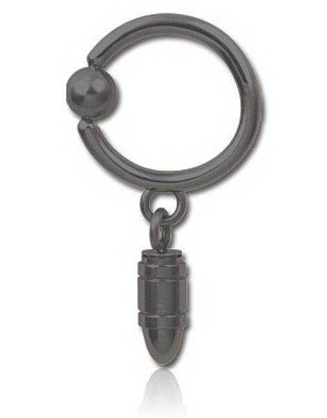 Hengende Patron Black PVD - 1.6 x 12 mm BCR Piercing