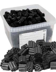 1,8 kg Panda Jumbo Licorice - Søt Myk Revolverlakris i Eske