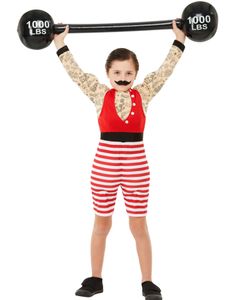 The Greatest Showman Inspirert Strongman Kostyme til Barn